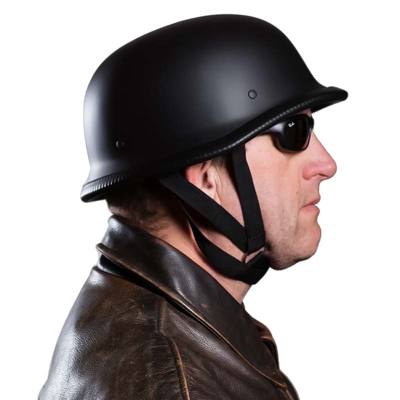 German Motorcycle Half Helmet with Dot Certification and Quick-Release Buckle - Image 9