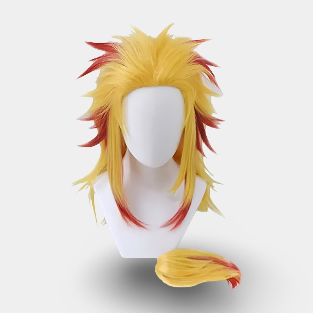 Halloween Anime Cosplay Costume with Flame Cape and demon hunter saga Uniform - Image 9