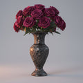 Halloween Bulk Artificial Roses with Realistic Layered Petals for Spooky - Image 1