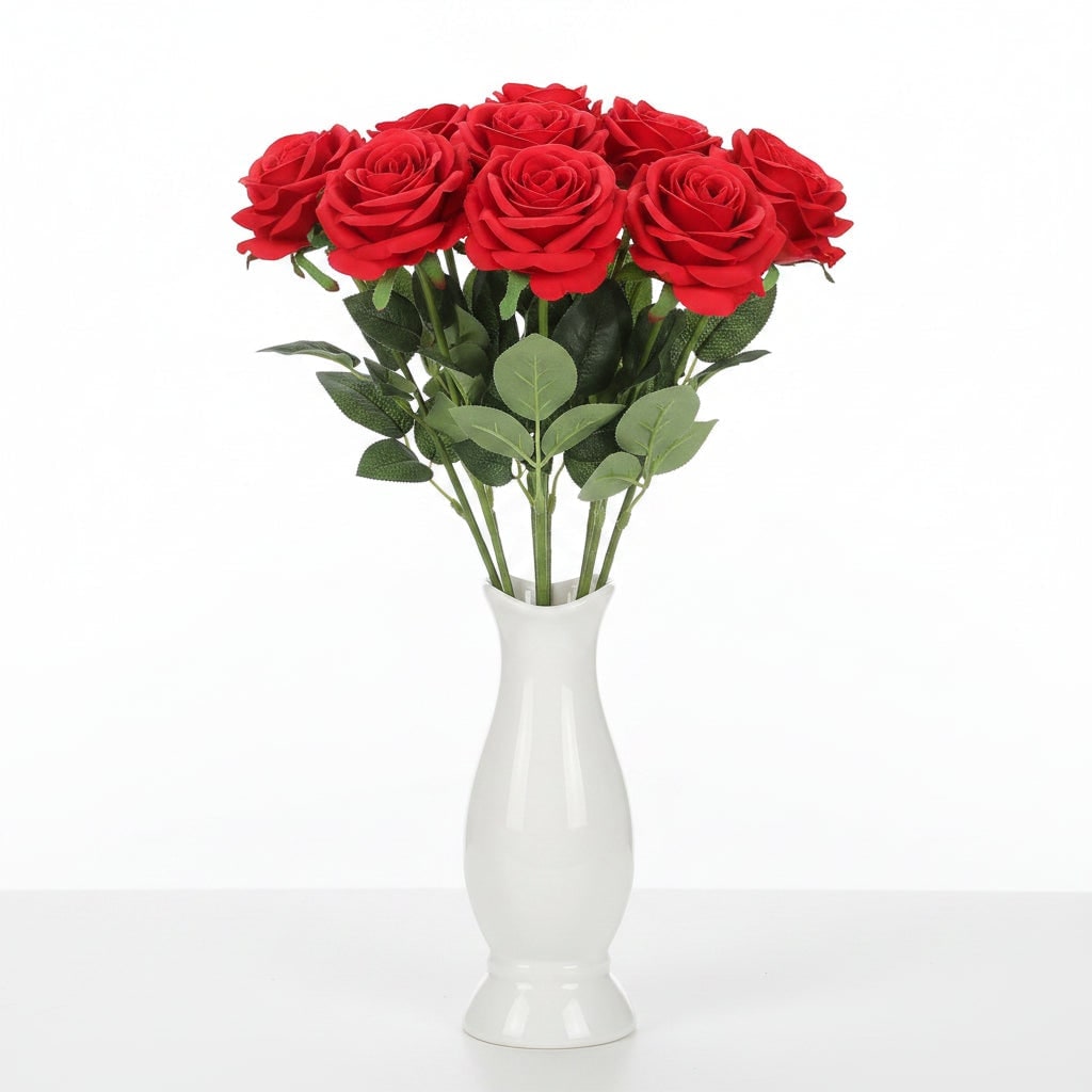 Halloween Bulk Artificial Roses with Realistic Layered Petals for Spooky - Image 3