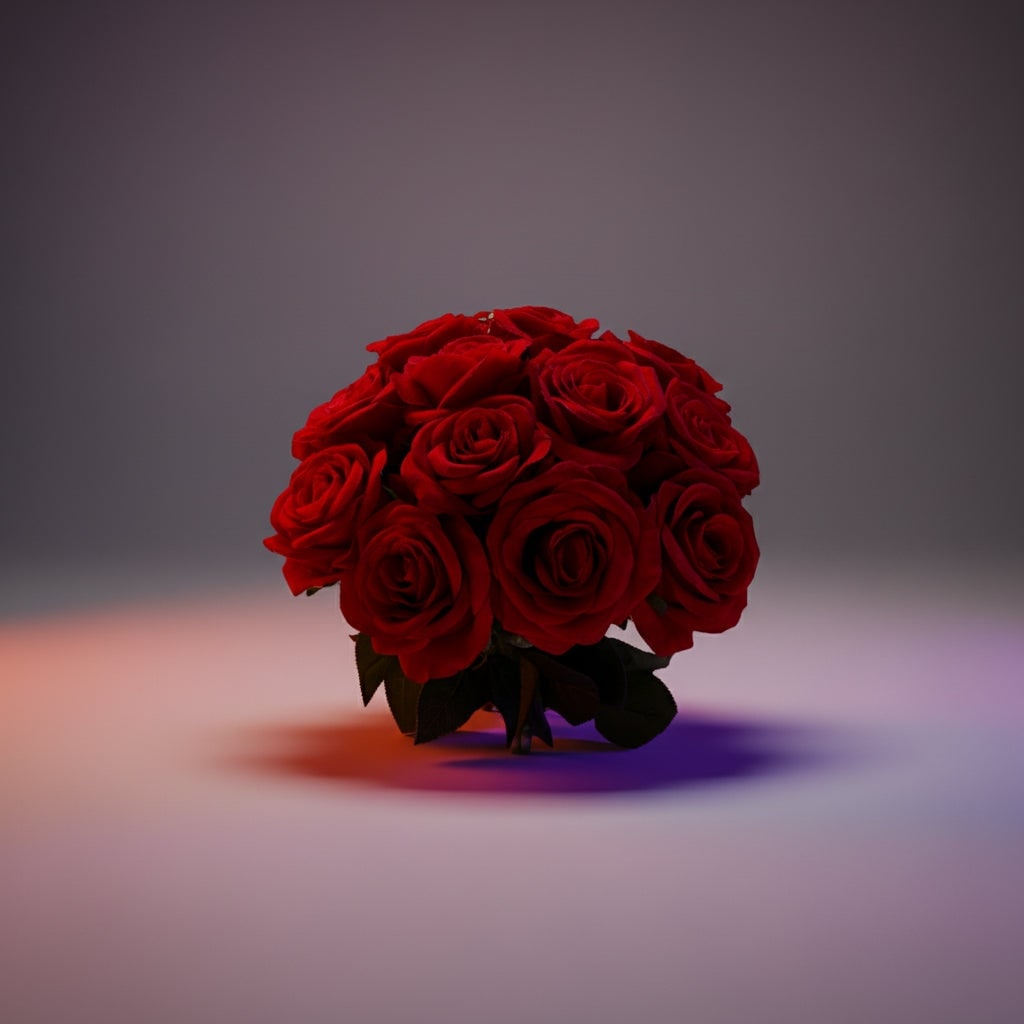 Halloween Bulk Artificial Roses with Realistic Layered Petals for Spooky - Image 9