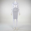 Halloween Cosplay Bodysuit with Mock Turtleneck Tabard and Utility Belt - Image 1