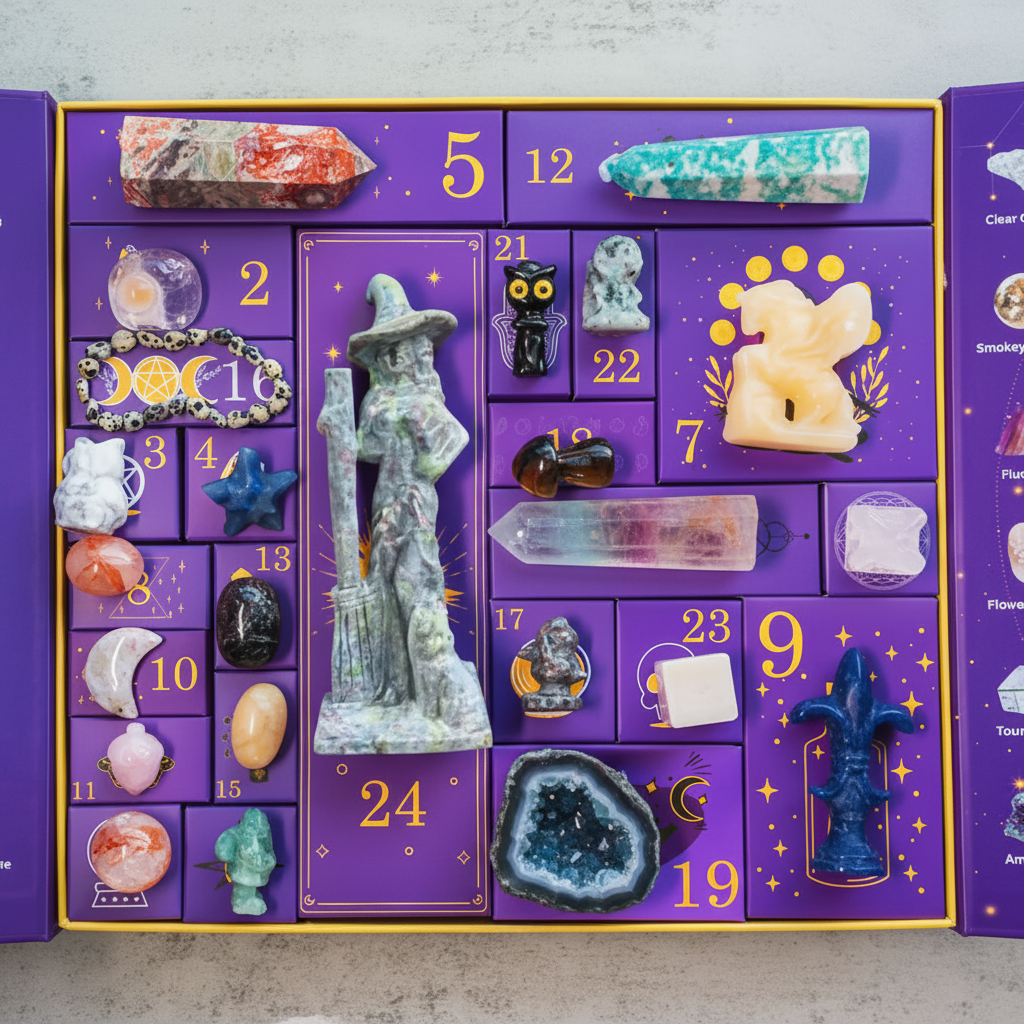 Halloween Crystal Advent Calendar 24 Day Countdown - Image 2