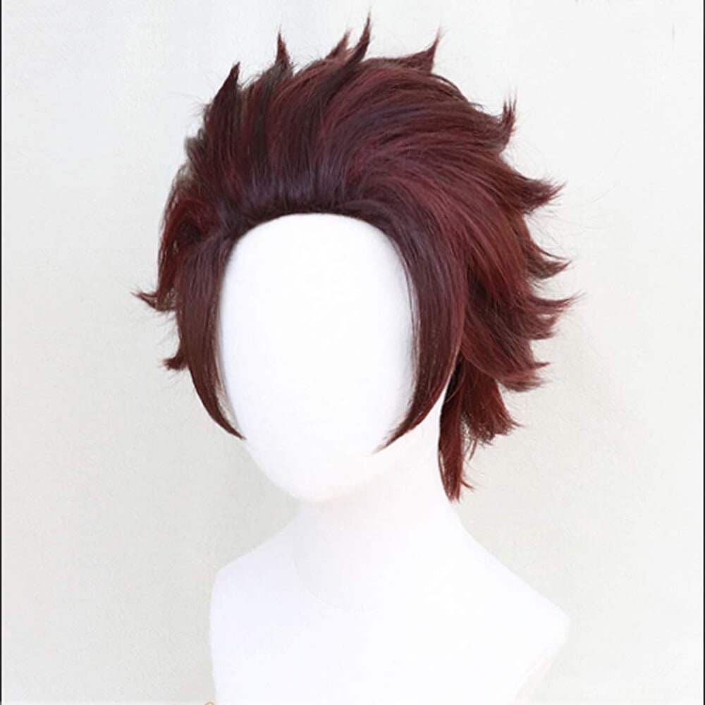 Halloween Epic Cosplay Wig with Layered Anime Styled Hair for Costume Party and Dress Up Events - Image 1