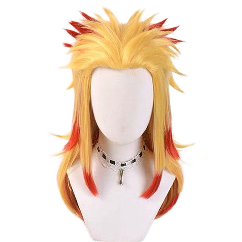 Halloween Epic Cosplay Wig with Layered Anime Styled Hair for Costume Party and Dress Up Events - Image 11