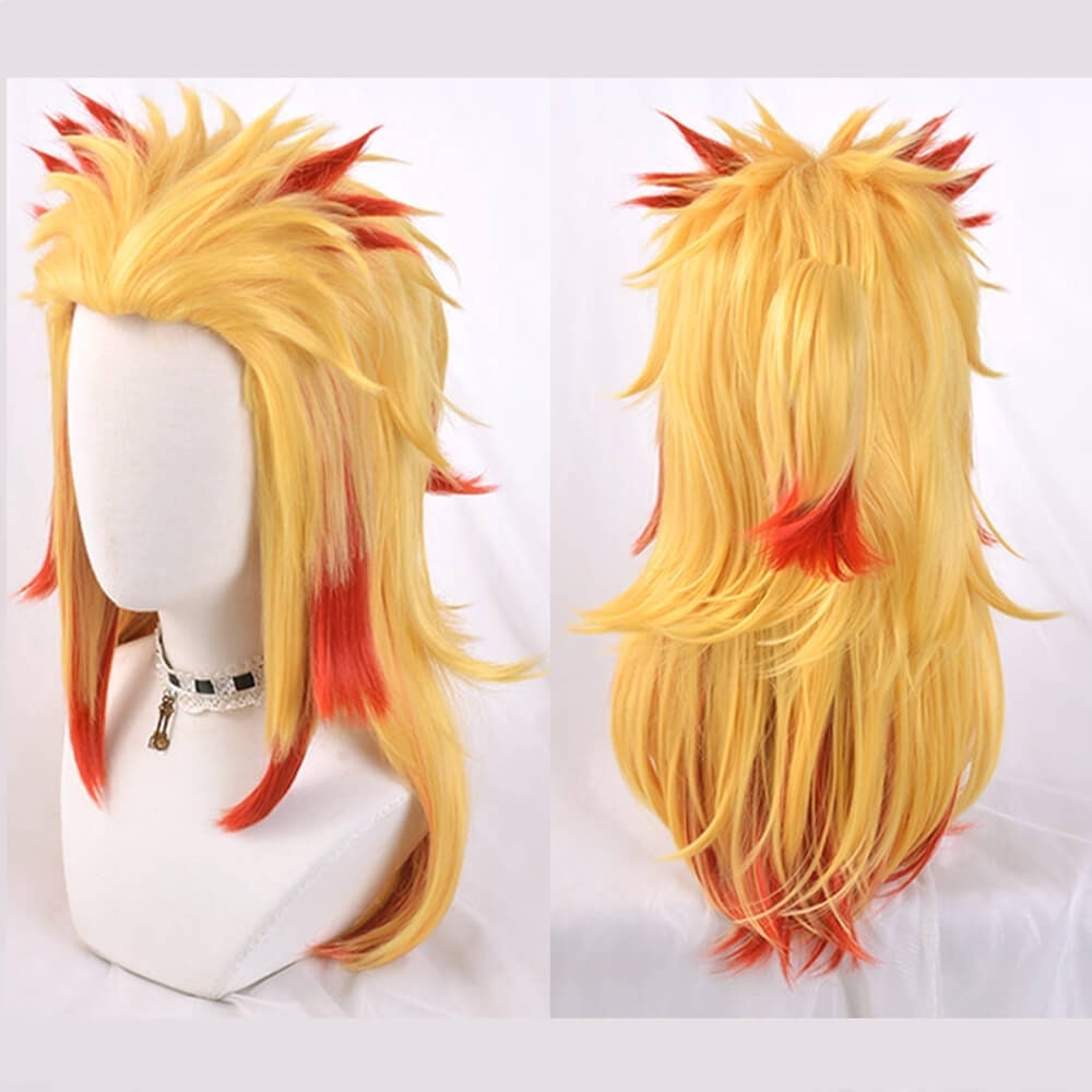 Halloween Epic Cosplay Wig with Layered Anime Styled Hair for Costume Party and Dress Up Events - Image 13