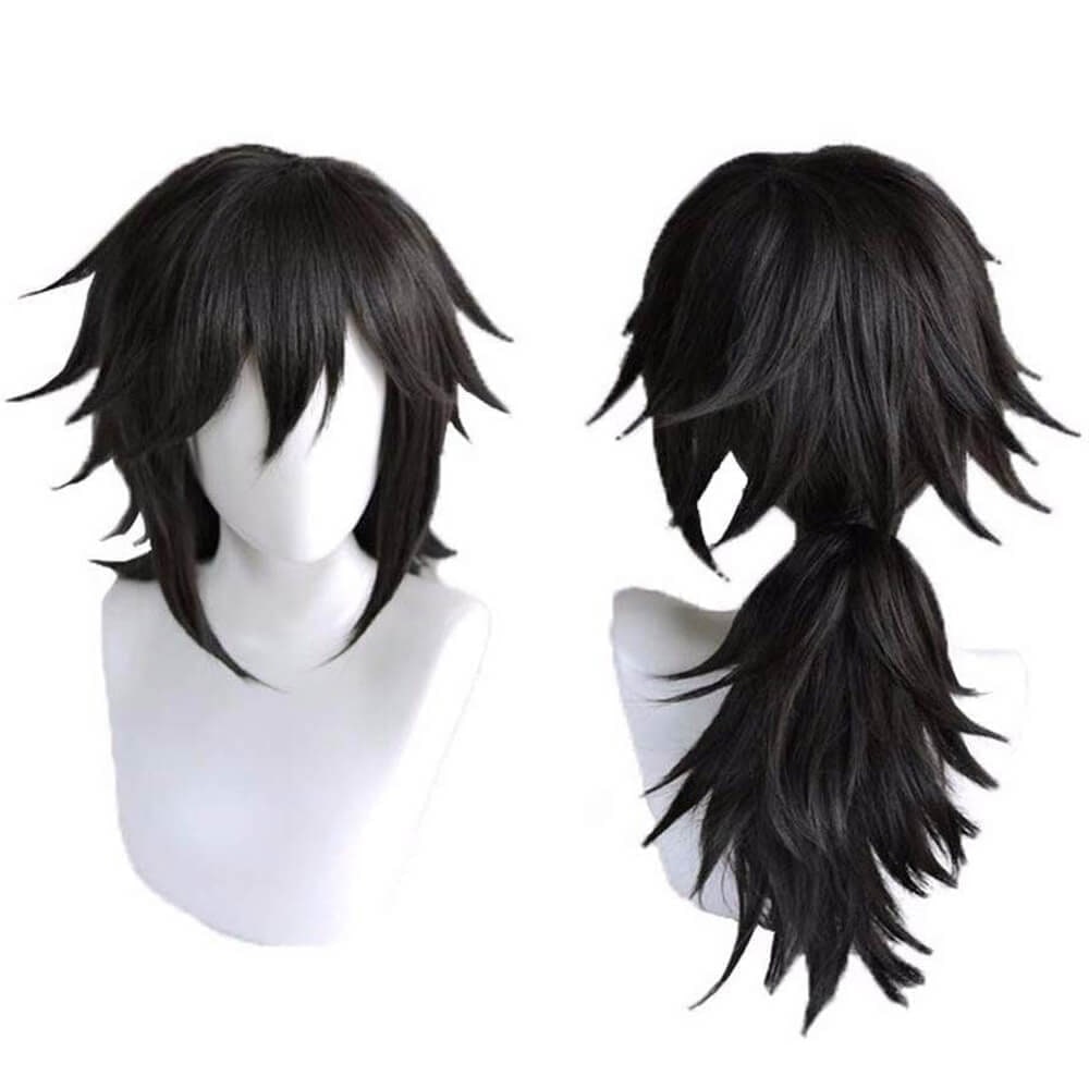 Halloween Epic Cosplay Wig with Layered Anime Styled Hair for Costume Party and Dress Up Events - Image 4