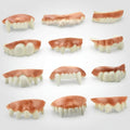 Halloween Fake Teeth Partials with Vampire Fangs and Multiple Style Options for Costume Party - Image 1