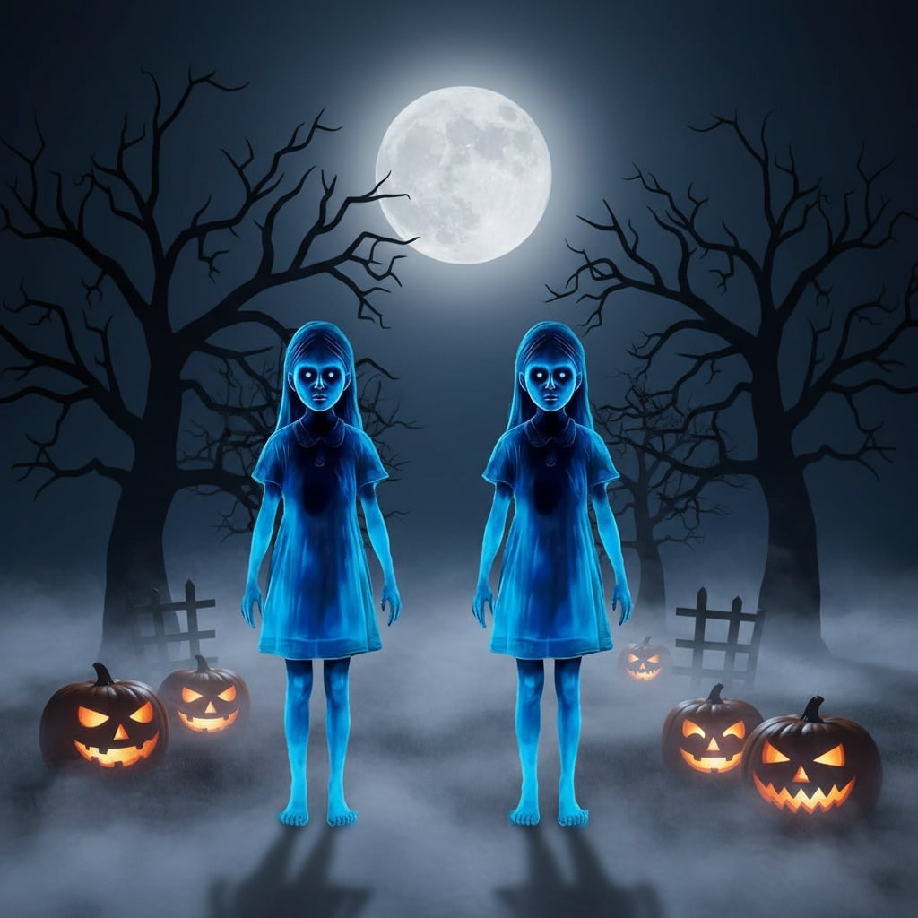 Halloween Ghost Decoration with LED Lights and Glowing Eyes for Outdoor Party - Image 3