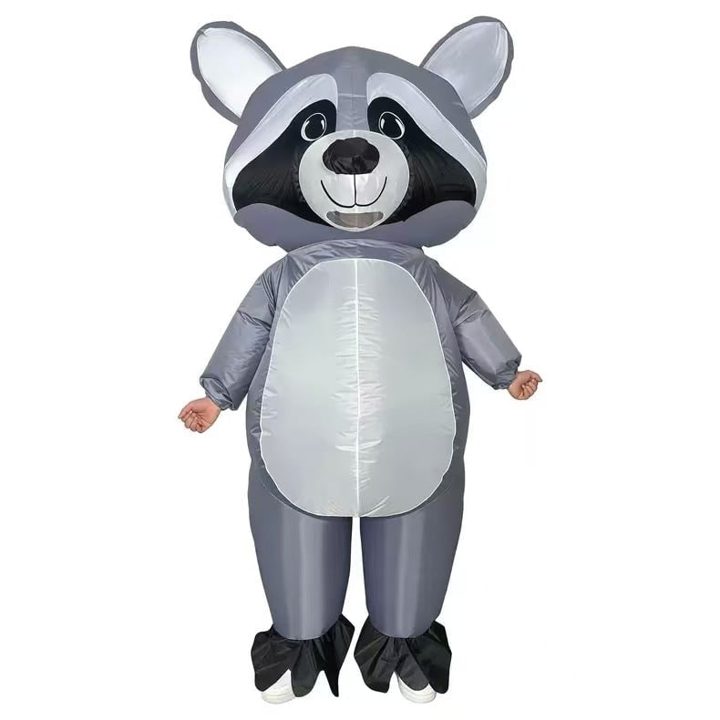 Halloween Inflatable Costume Full Body Animal Outfit with Clear Viewing Window - Image 1
