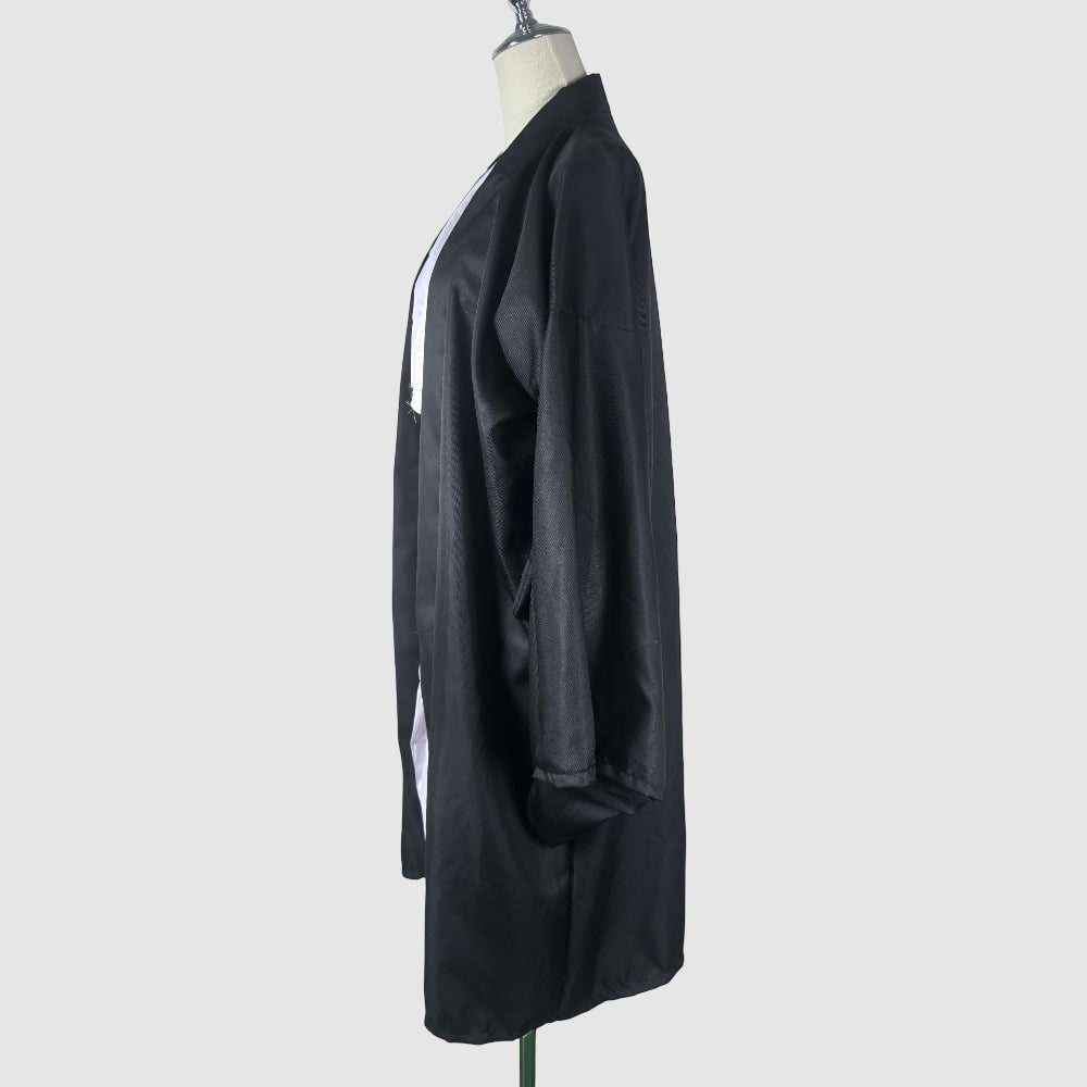 Halloween Kids' Anime Cosplay Costume with Kimono Haori Coat and Obi Belt Outfit - Image 3
