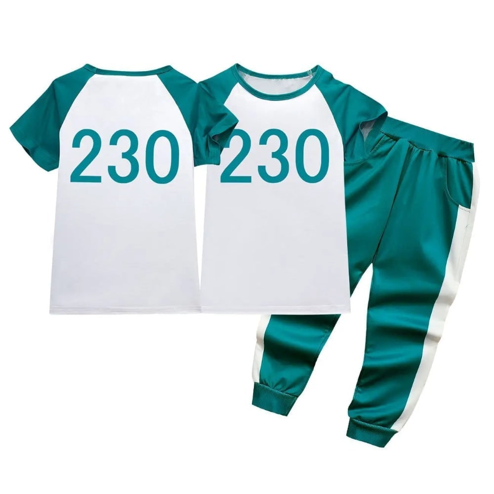 Halloween Kids' Tracksuit Costume Three-Piece Set with Jacket Pants and T-Shirt - Image 11