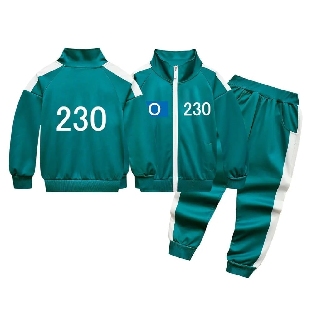 Halloween Kids' Tracksuit Costume Three-Piece Set with Jacket Pants and T-Shirt - Image 5