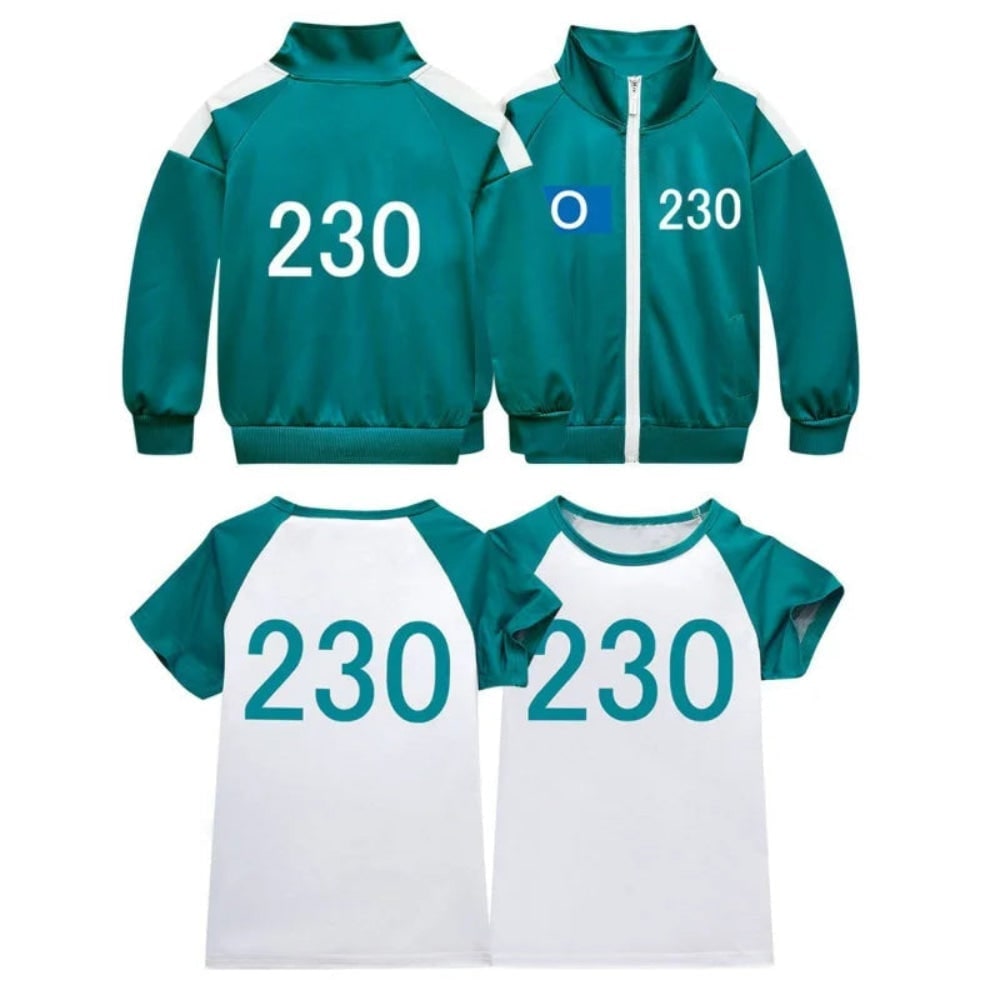 Halloween Kids' Tracksuit Costume Three-Piece Set with Jacket Pants and T-Shirt - Image 7