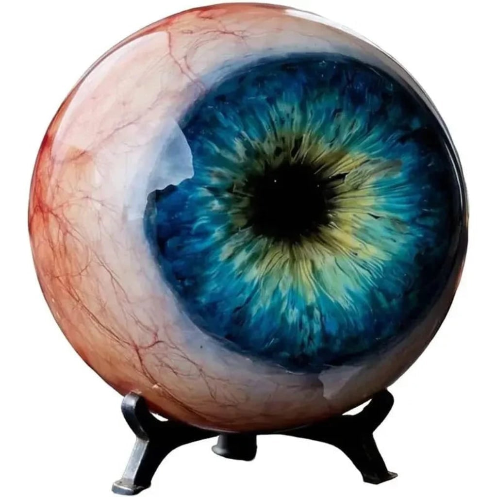 Halloween Porch Decorations Eyeball Decor with Stand - Image 5