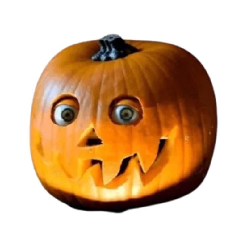 Halloween Pumpkin Decorations with Moving Electronic Eyes and Animatronic Prop Design - Image 11