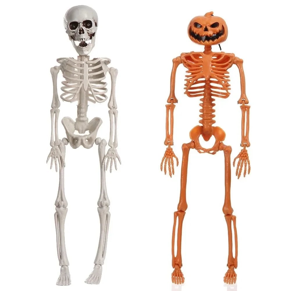 Halloween Skeleton Decoration with Poseable Joints for Outdoor Party and Haunted House Display - Image 4