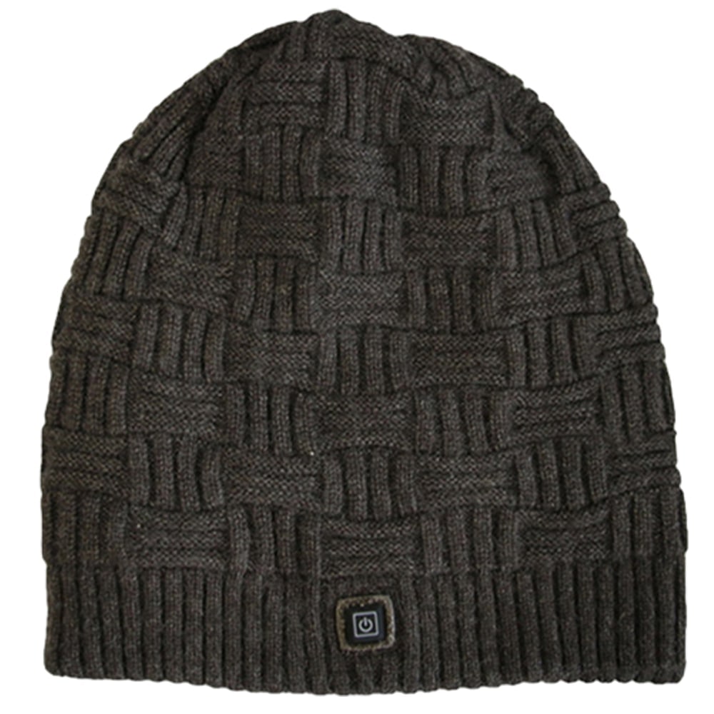 Halloween Warm Beanie with Heated Knit Design and Rechargeable Battery Pack - Image 2