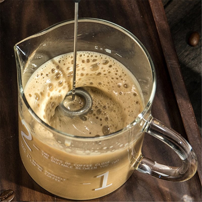 Handheld Electric Milk Frother with Stainless Steel Body and Cordless Portable Design - Image 7