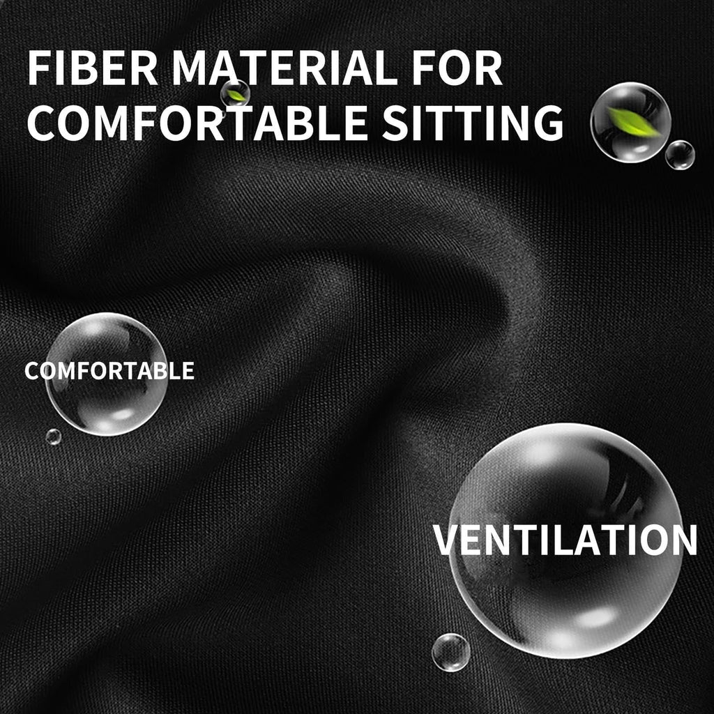 Heated Car Seat Cushion with Backrest Support and 12v Quilted Pad Two Heat Settings - Image 6