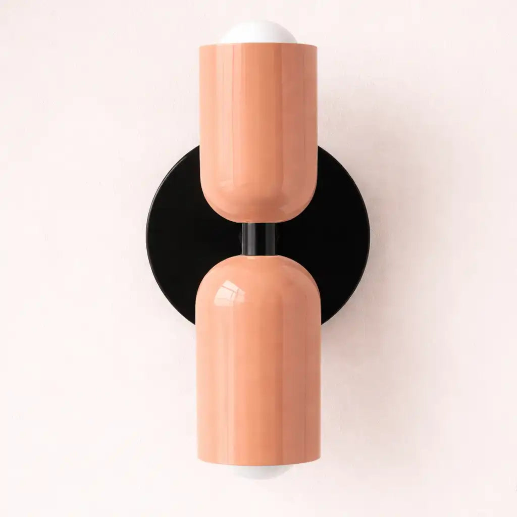 Amaris Minimalist Cream Glass Wall Light