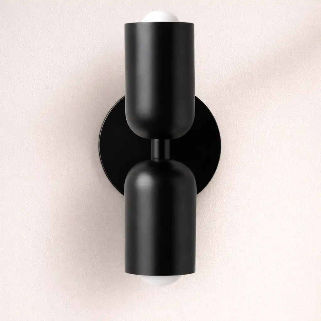 Amaris Minimalist Cream Glass Wall Light
