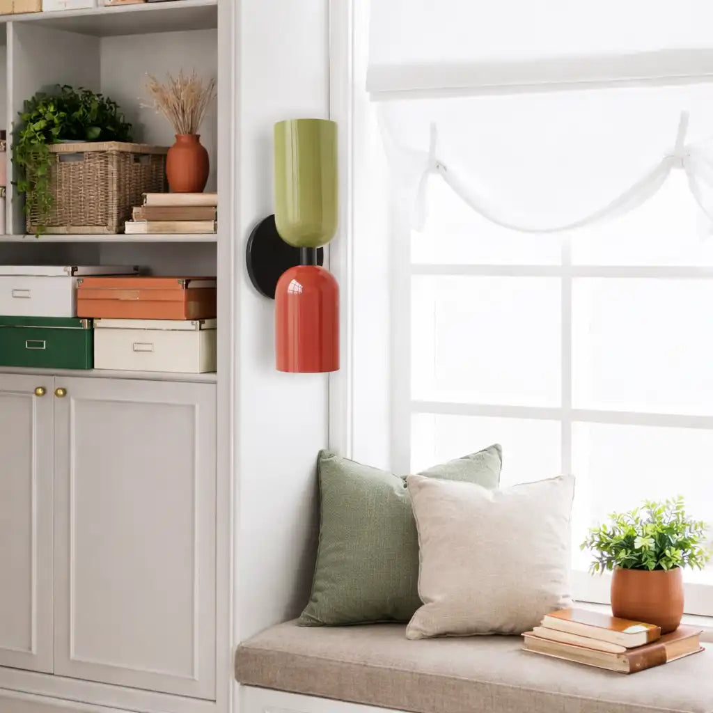 Cream Glass Glow Wall Sconce