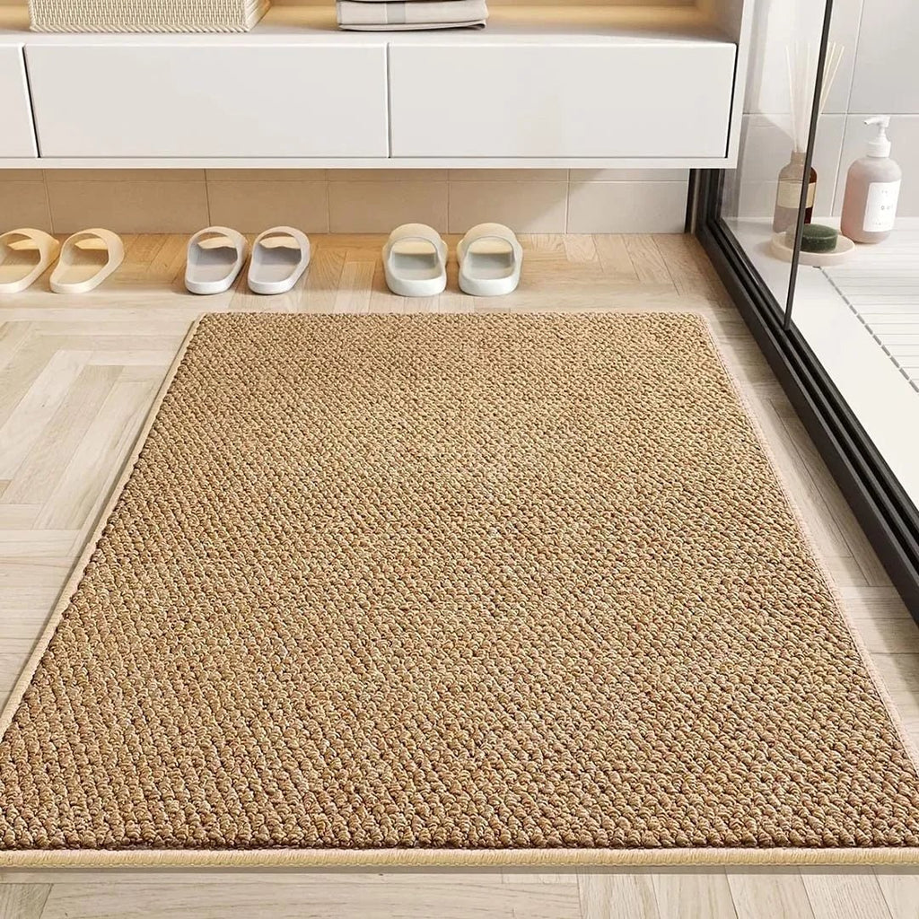 Indoor Doormat with Non-Slip Backing and Absorbent Looped Pile for Entryway - Image 7
