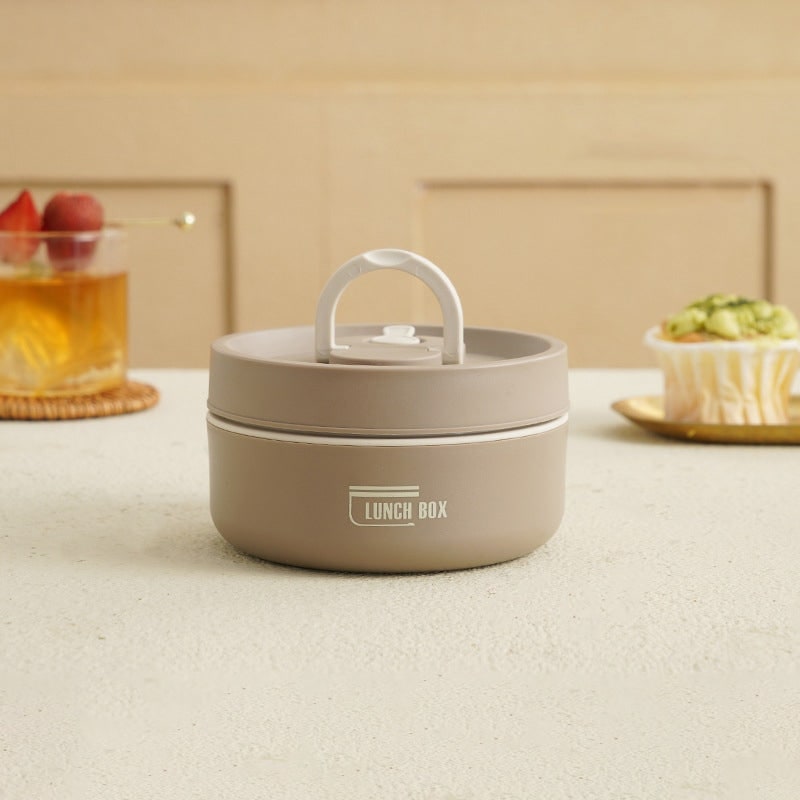 Insulated Lunch Box with Stainless Steel Containers Thermal Bento Design Carrying Bag - Image 12