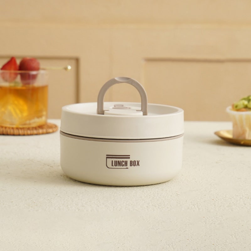 Insulated Lunch Box with Stainless Steel Containers Thermal Bento Design Carrying Bag - Image 13