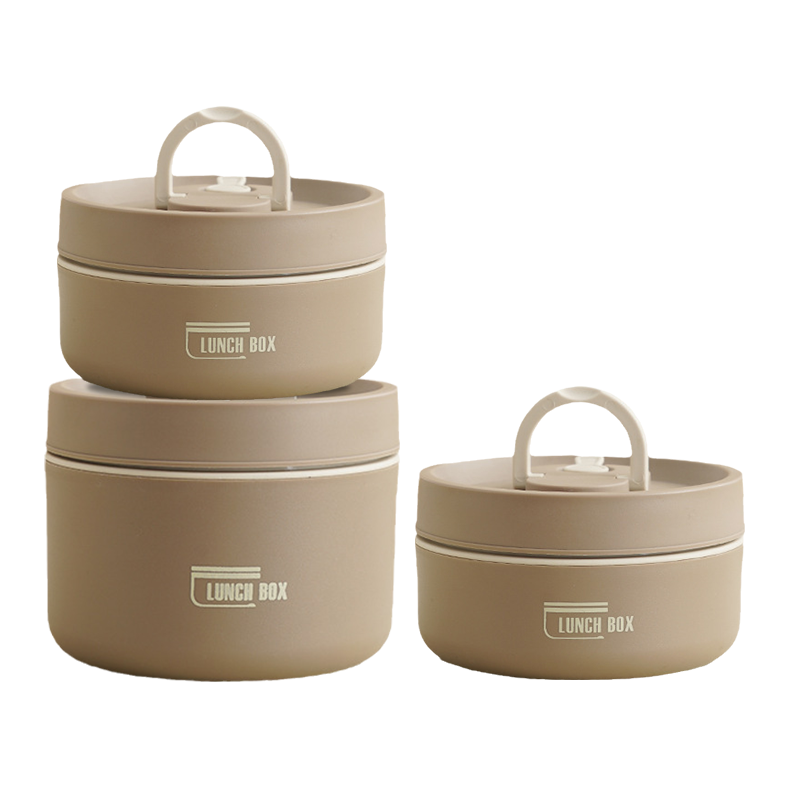 Insulated Lunch Box with Stainless Steel Containers Thermal Bento Design Carrying Bag - Image 19