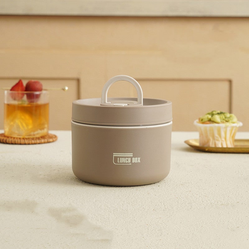 Insulated Lunch Box with Stainless Steel Containers Thermal Bento Design Carrying Bag - Image 21