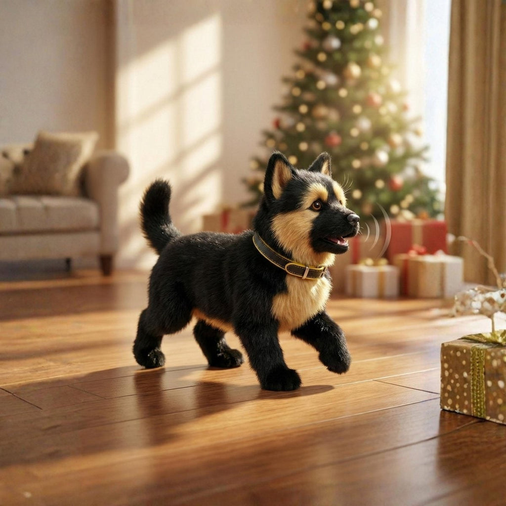 Interactive Dog Toy with Walking Barking and Wagging Electronic Robot Puppy - Image 2