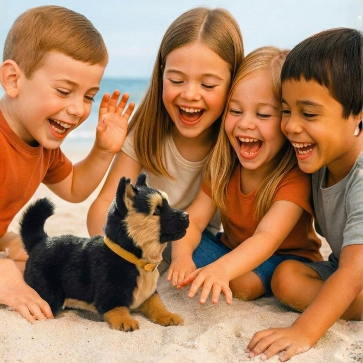 Interactive Dog Toy with Walking Barking and Wagging Electronic Robot Puppy - Image 6