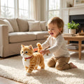 Interactive Toy Cat with Walking Meowing and Realistic Plush Design - Image 1