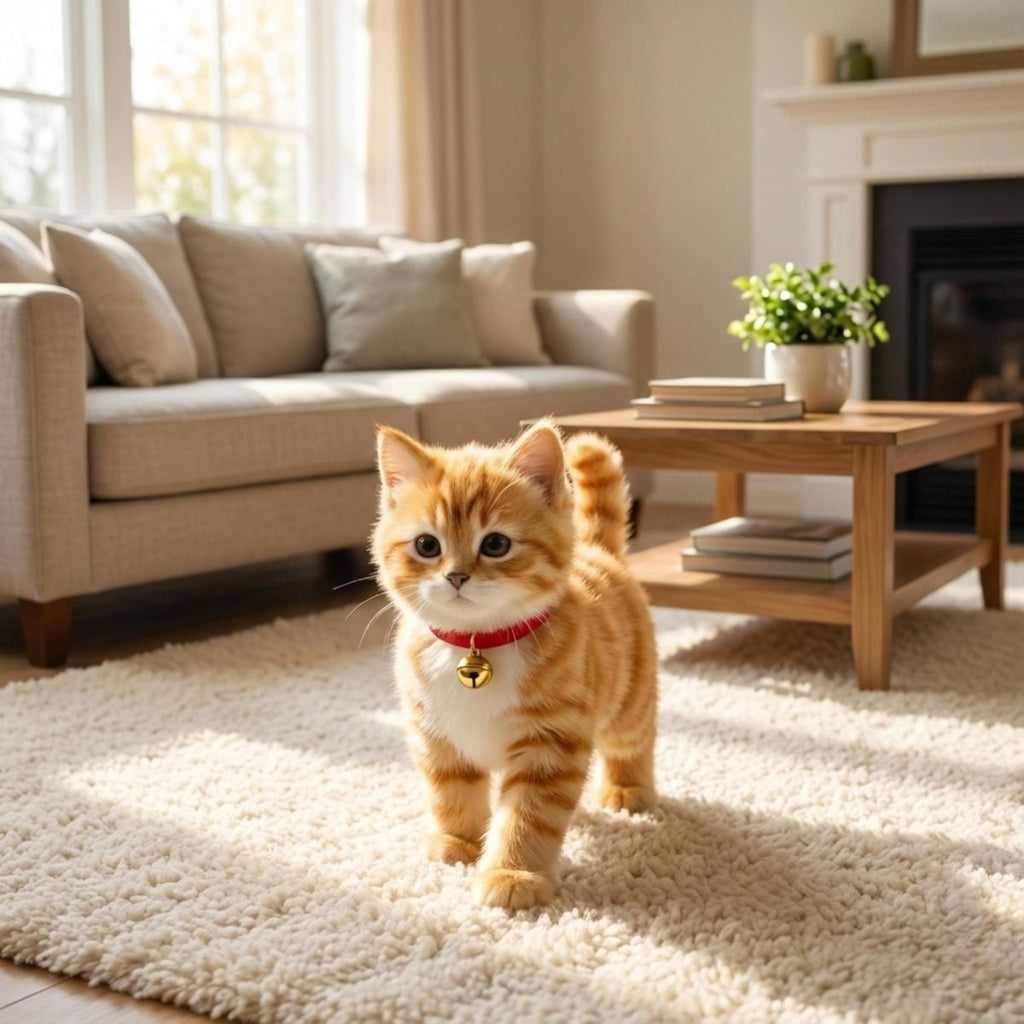 Interactive Toy Cat with Walking Meowing and Realistic Plush Design - Image 2