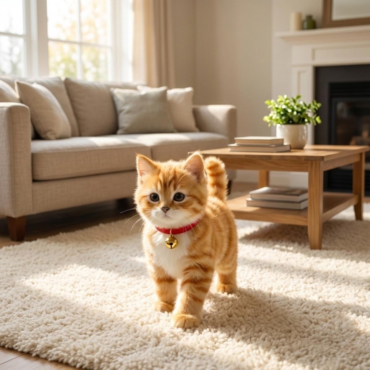 Interactive Toy Cat with Walking Meowing and Realistic Plush Design - Image 2
