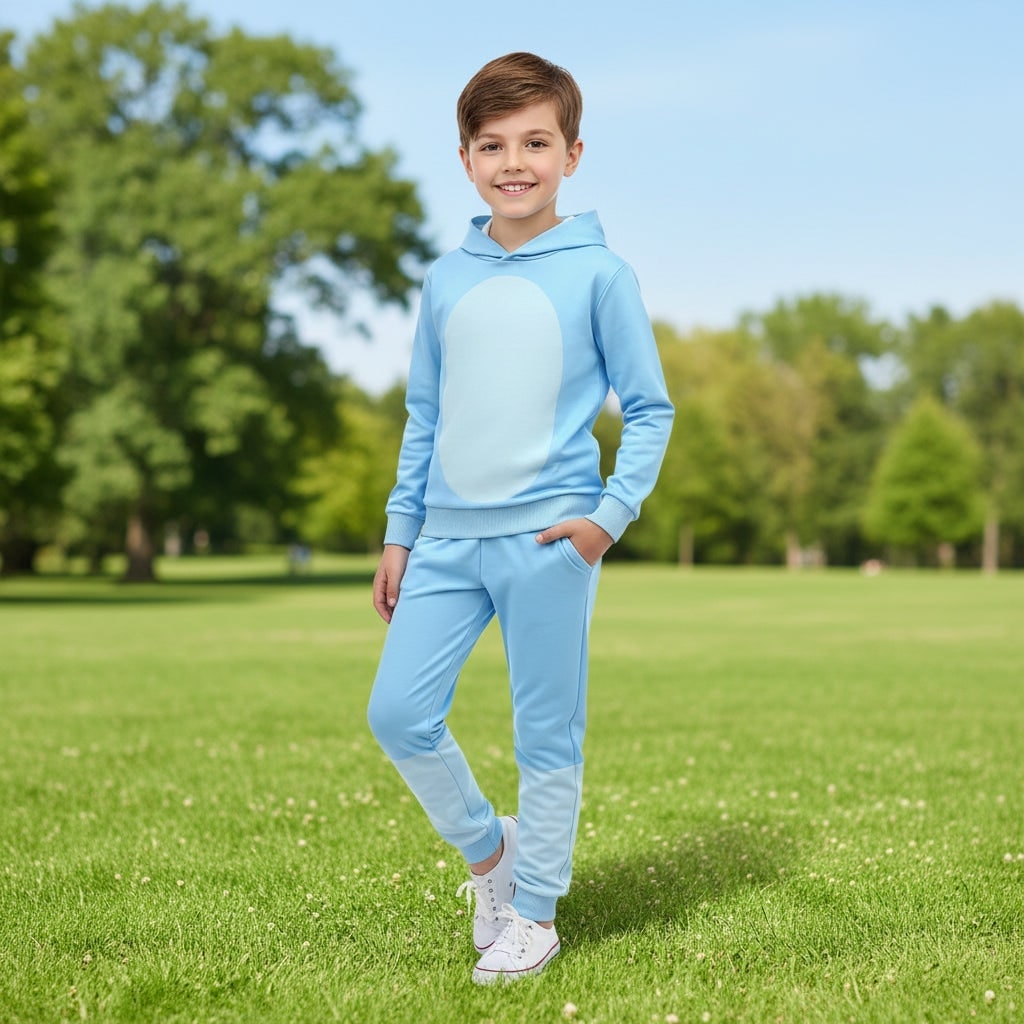 Kids' Character Costume with Hoodie, Pants and Mask for Dress-Up - Image 1