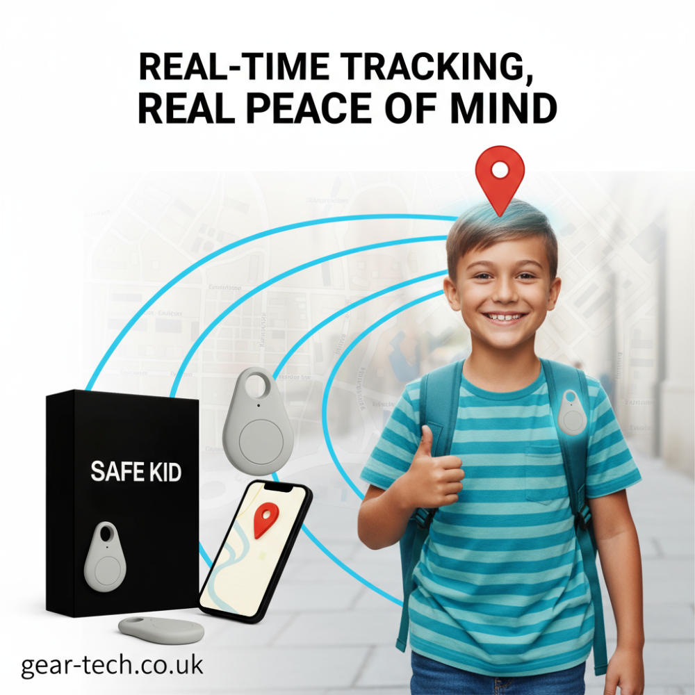 Kids' GPS Tracking Device with Real-Time Location and Waterproof Design - Image 13