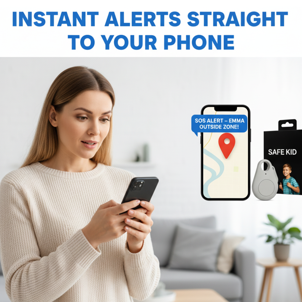 Kids' GPS Tracking Device with Real-Time Location and Waterproof Design - Image 7
