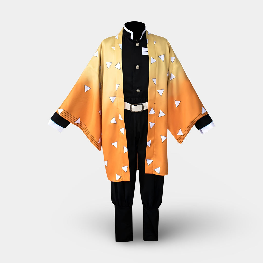 Kids' Halloween Anime Cosplay Costume with Haori Jacket and Fox for Party Dress-Up - Image 5