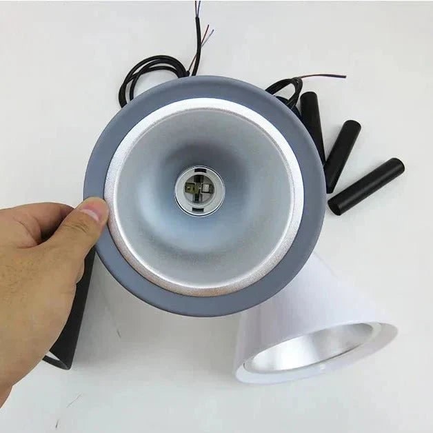 Kitchen Pendant Light Fixtures with Adjustable Cord Modern Minimalist Cone Shade Ceiling Lamp - Image 10