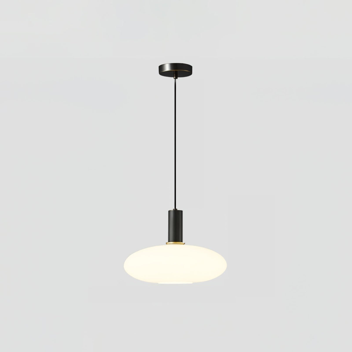 Kitchen Pendant Light Fixtures with Milky Glass Shade Modern Metal Hardware - Image 23