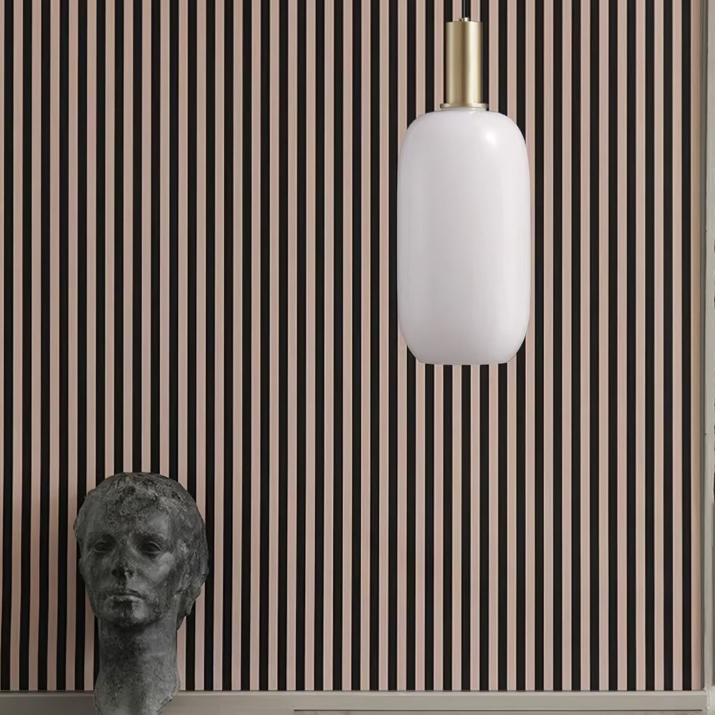 Kitchen Pendant Light Fixtures with Milky Glass Shade Modern Metal Hardware - Image 36