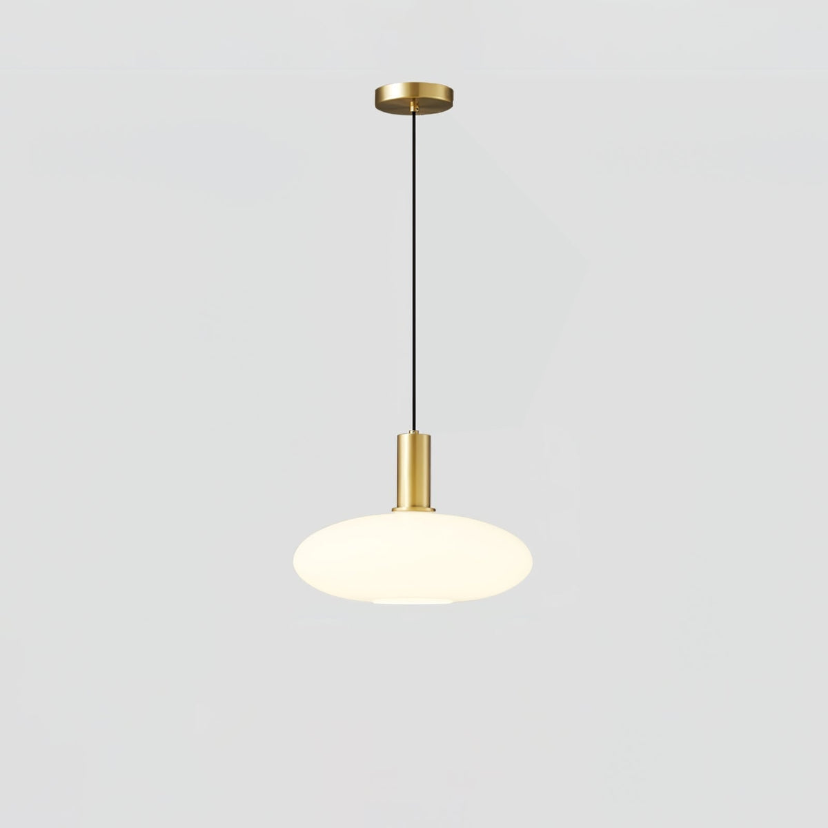 Kitchen Pendant Light Fixtures with Milky Glass Shade Modern Metal Hardware - Image 40