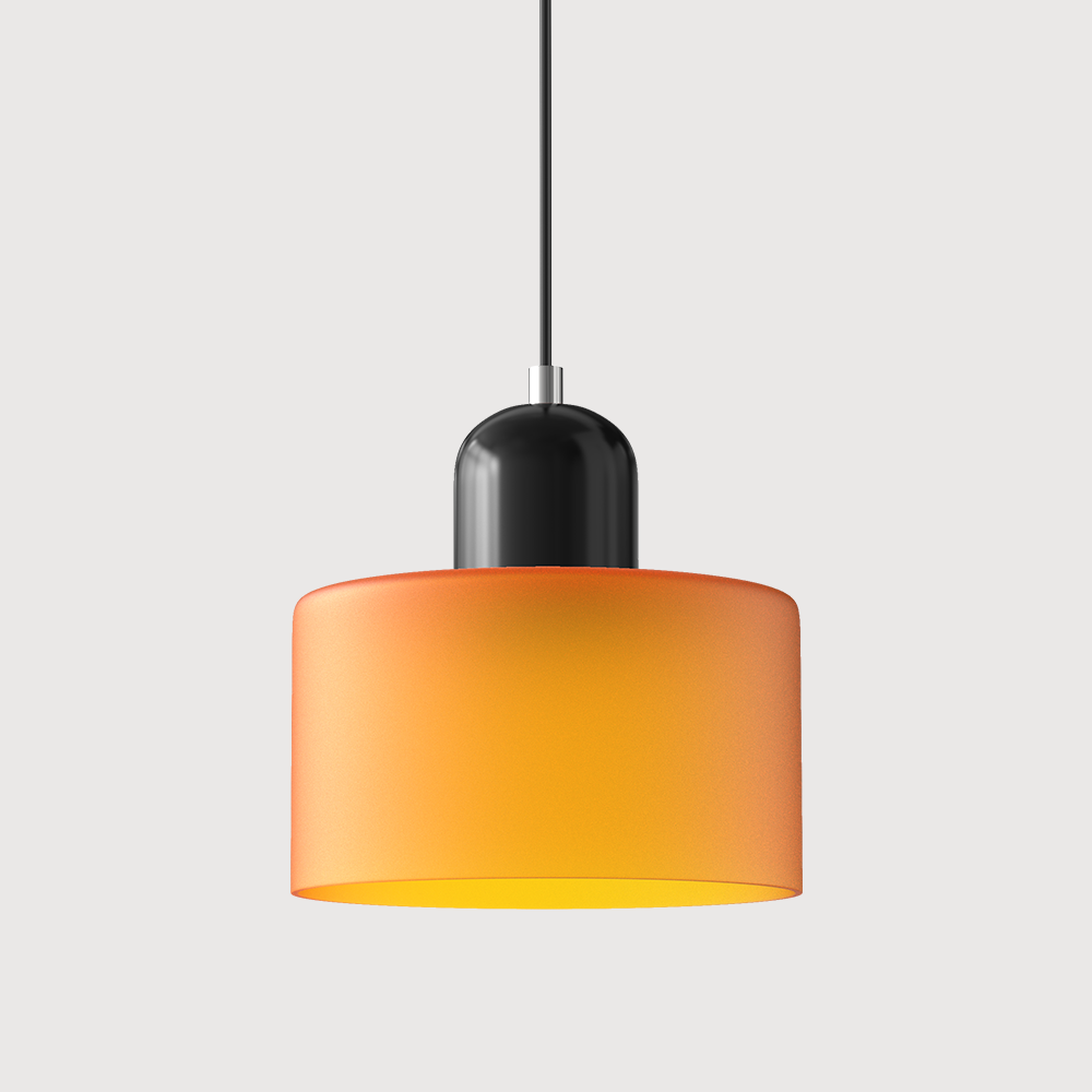 Kitchen Pendant Light Fixtures with Two-Tier Glass Shade and Modern Mid-Century Design - Image 21