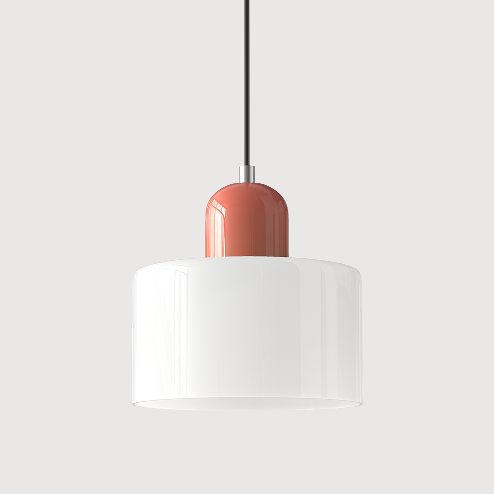 Kitchen Pendant Light Fixtures with Two-Tier Glass Shade and Modern Mid-Century Design - Image 28
