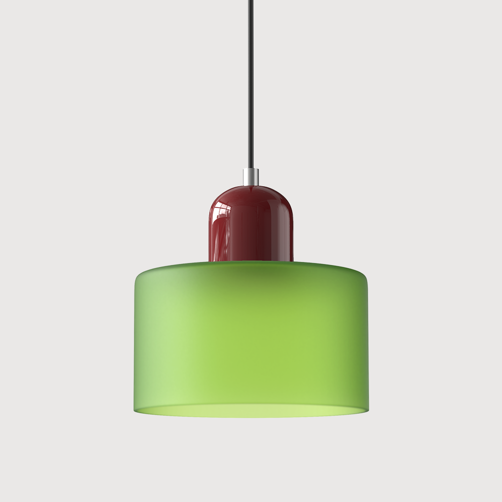 Kitchen Pendant Light Fixtures with Two-Tier Glass Shade and Modern Mid-Century Design - Image 31