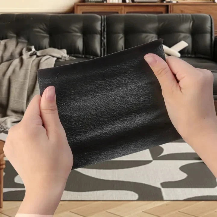 Leather Couch Patch Kit with Self Adhesive Backing for Furniture and Car Seat Repair - Image 4