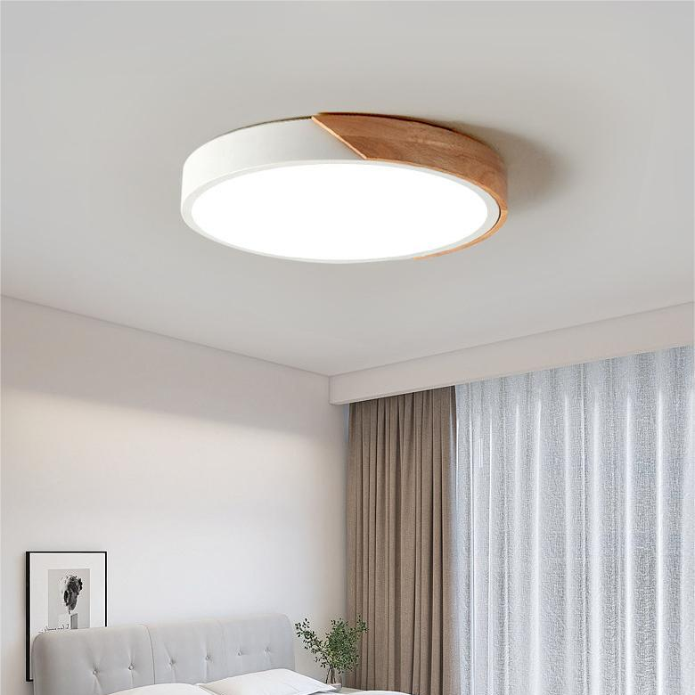 LED Ceiling Light Fixture Flush Mount Round Slim Low Profile Modern Design - Image 2